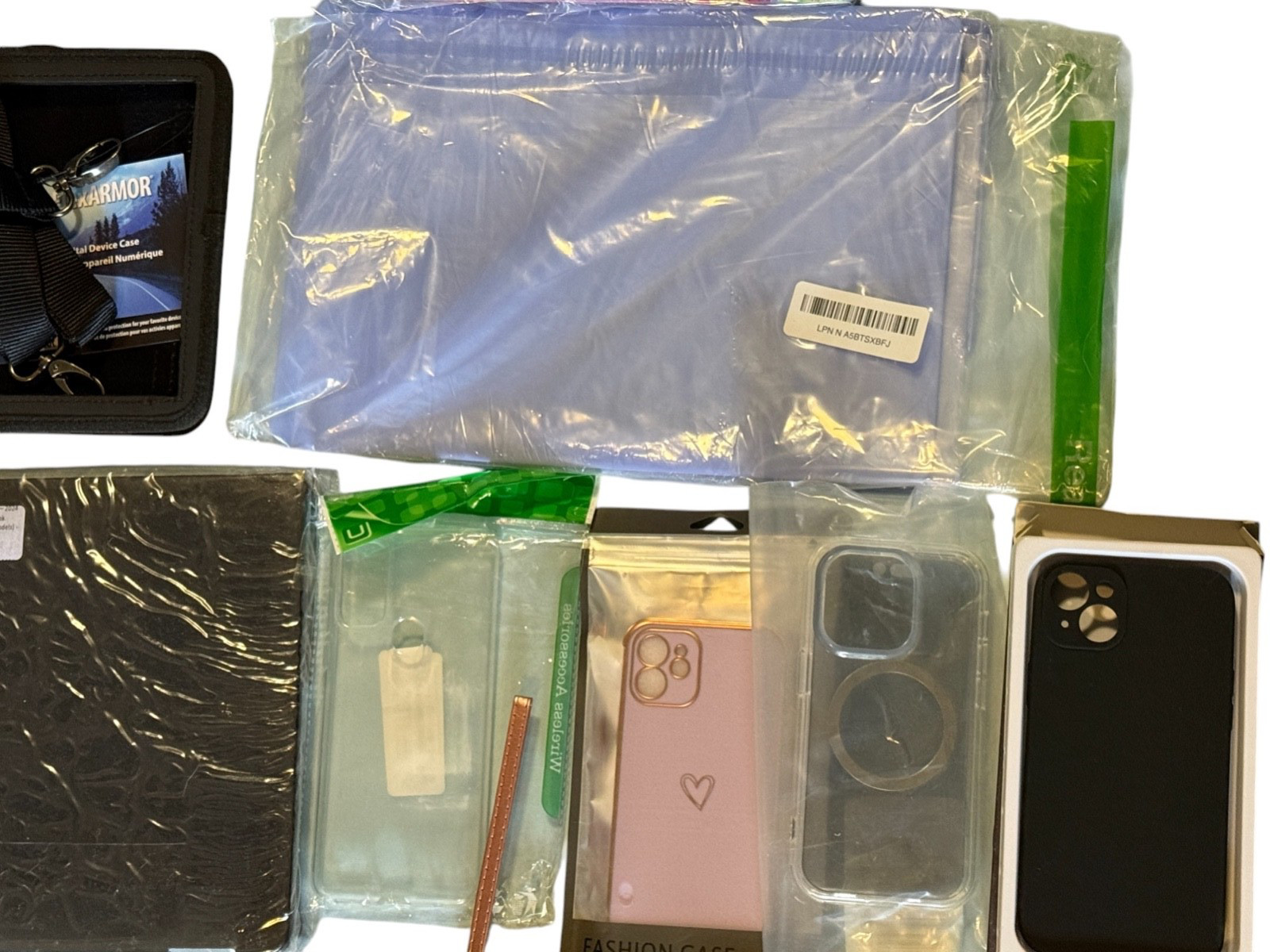 HUGE BULK MIXED RESELLER LOT – CLOTHING, PHONE/TABLET/COMPUTER CASES + MORE!!!!!