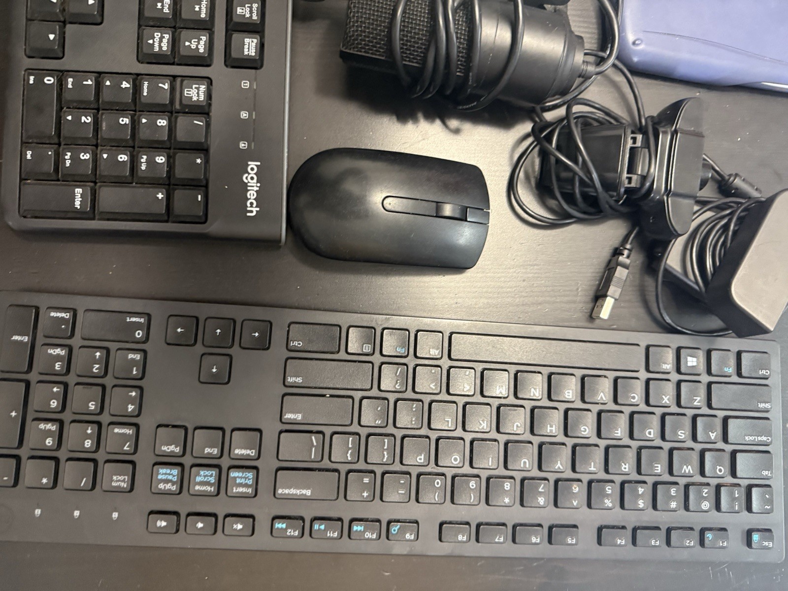 Logitech Keyboard Mouse, XP-Pen Star G640 Tablet, Casio Calculator Mixed Lot