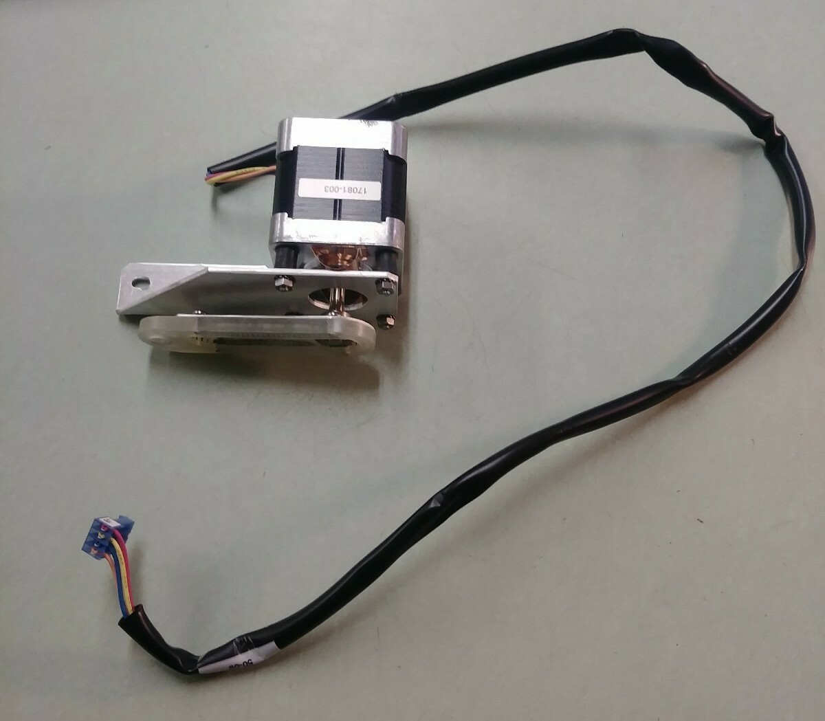 DIAGNOSTIC XRAY FILM DIGITIZER 17PM-K406-13W FEED MOTOR W CABLE MD T9907-01