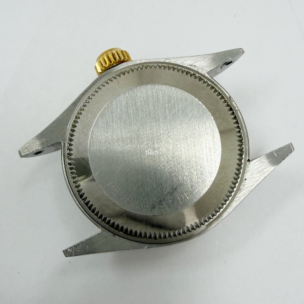 ROLEX 6917/3 Oyster Perpetual Date Stainless Steel Yellow Gold 1972 Automatic