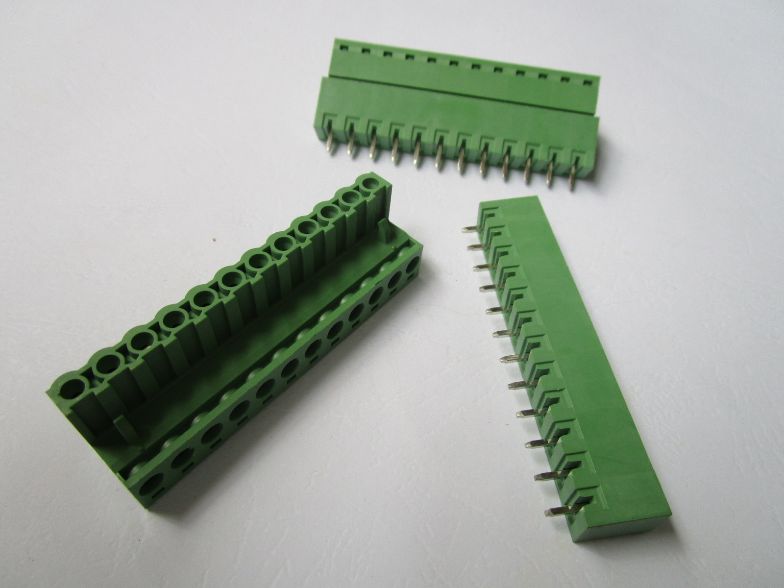 30 pcs Close Straight 12pin 5.08mm Screw Terminal Block Connector Pluggbale Type