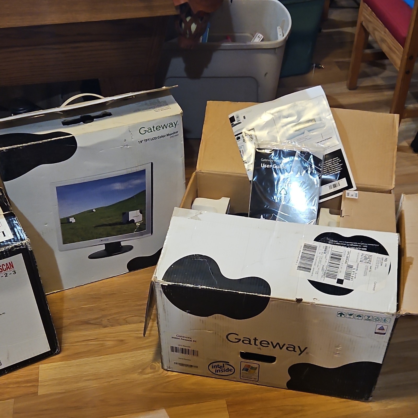 Gateway Desktop Computer, 19″ Monitor & Lexmark X1185 Printer Mixed Lot