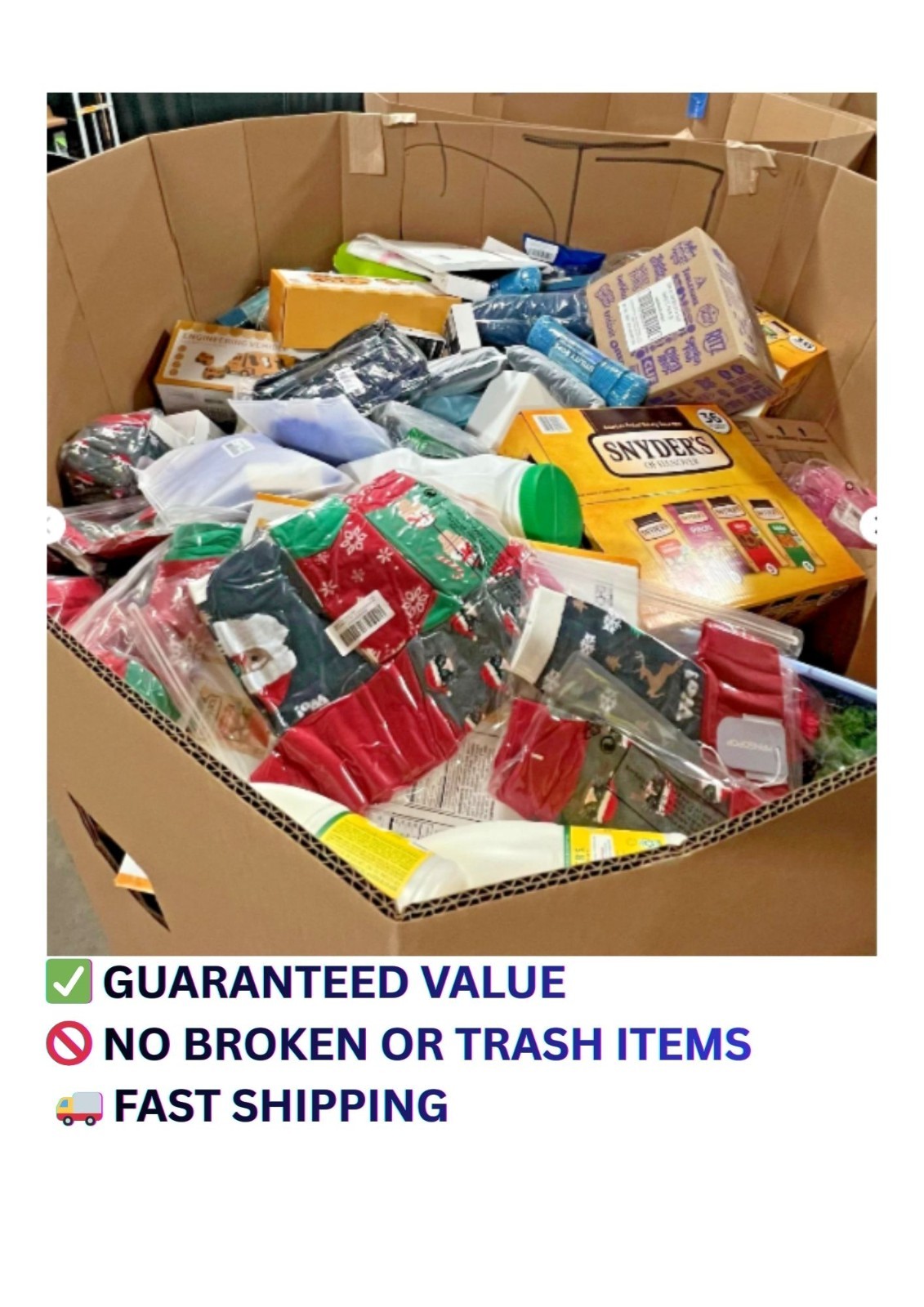 AMAZON Mystery Box General Merchandise Fun Liquidations Bundles