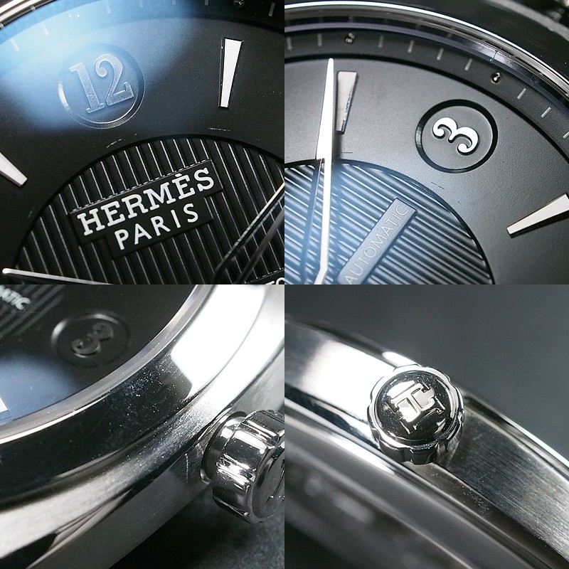 HERMES Dressage SS Automatic DR5.71b Box Warranty Card Small Second Accessary