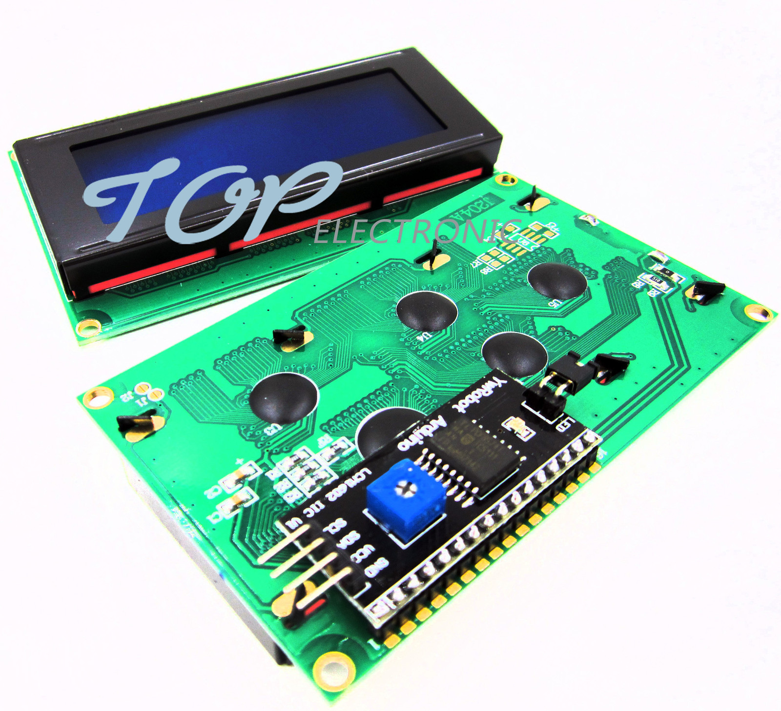 2004 20×4 LCD Character Display + IIC/I2C/TWI/SPI Serial interface Board Module