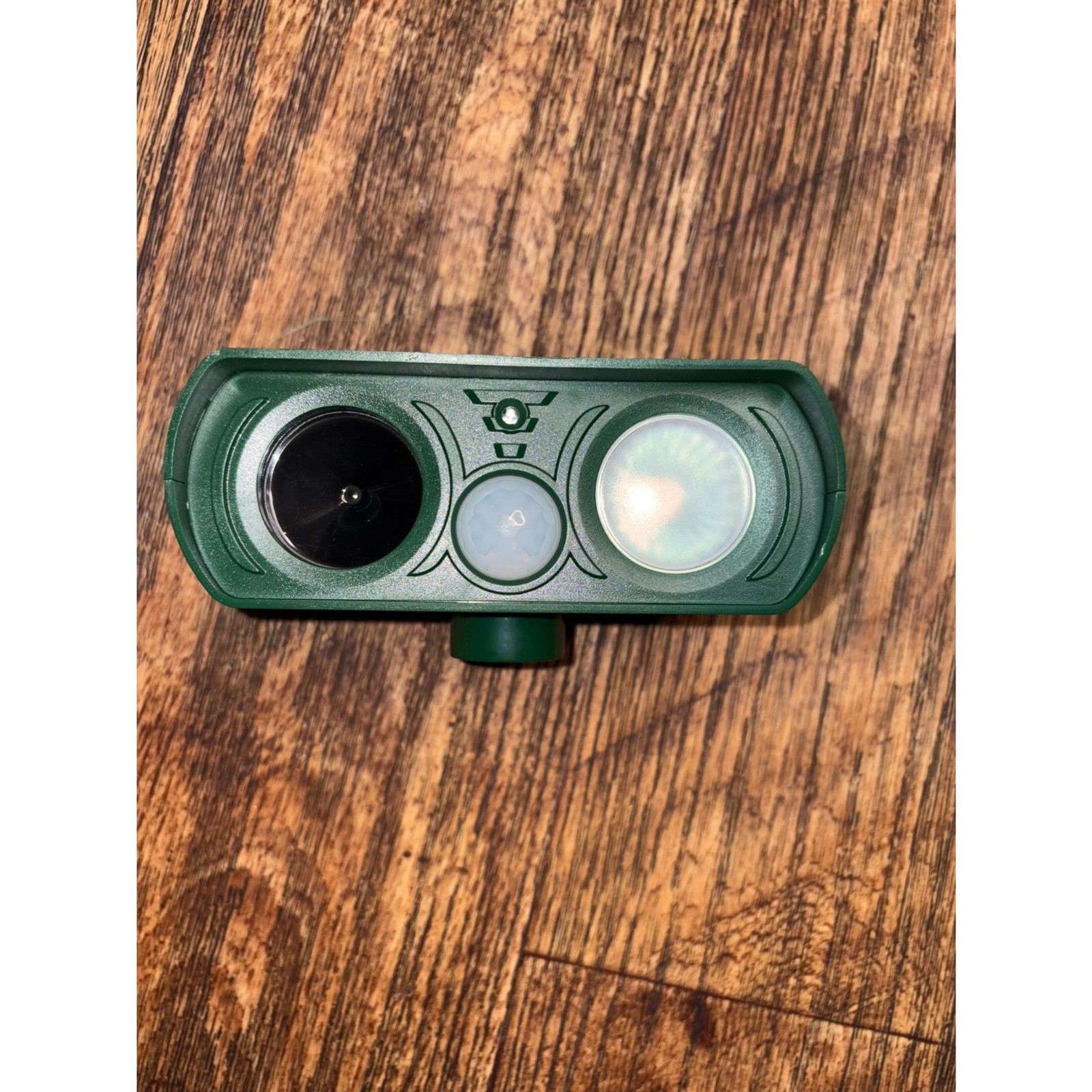 Solar Ultrasonic Animal Repellent Motion Sensor Waterproof Yard 2 Pack Green