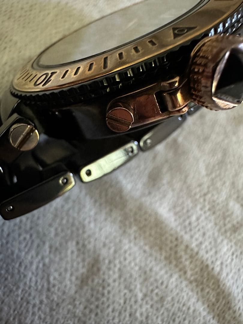 Cartier Watch Pasha Seatimer Ceramic Black Date Display Working Auth Rare