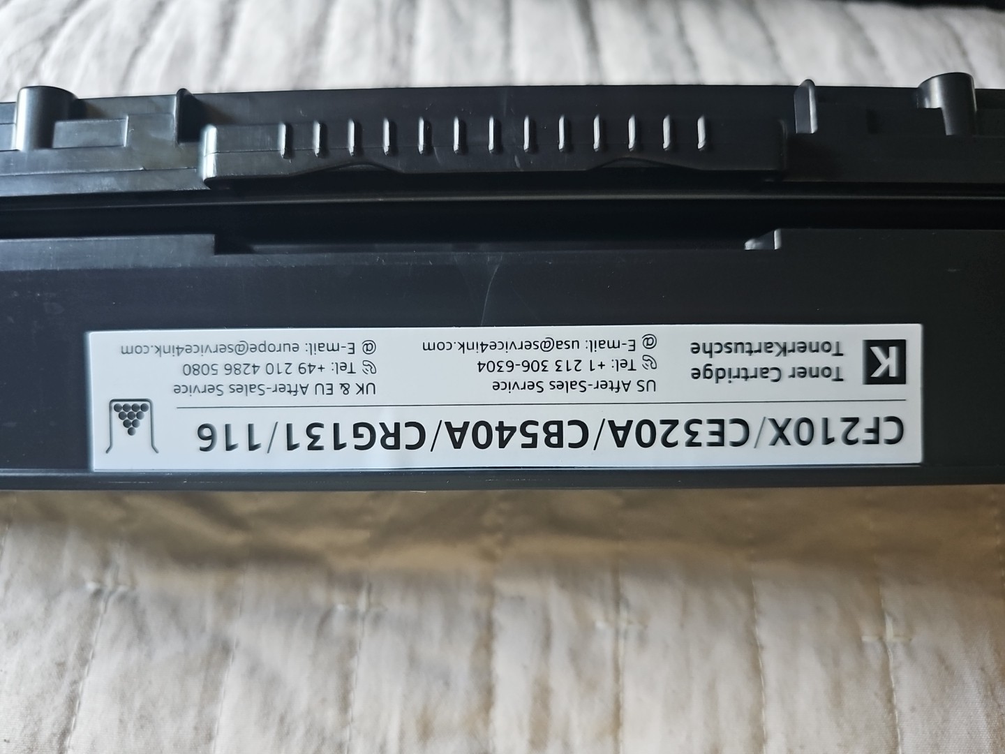 HP LaserJet Pro 200 printer black ink, 4, 40 each