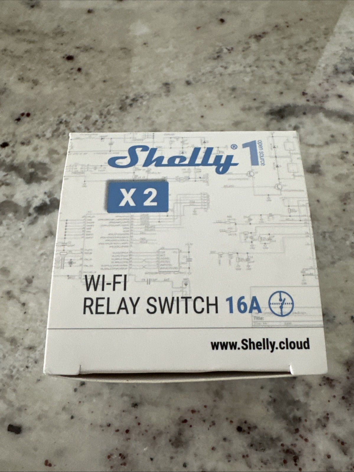 Shelly 1 X2 WiFi Relay Switch