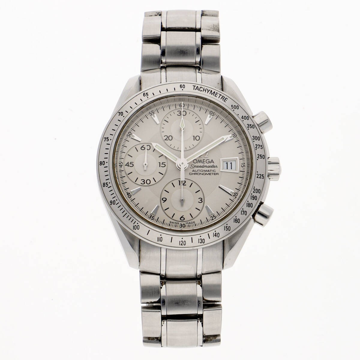 OMEGA Speedmaster Date 3211.30 Silver Dial Stainless Steel Automatic Men’s Watch