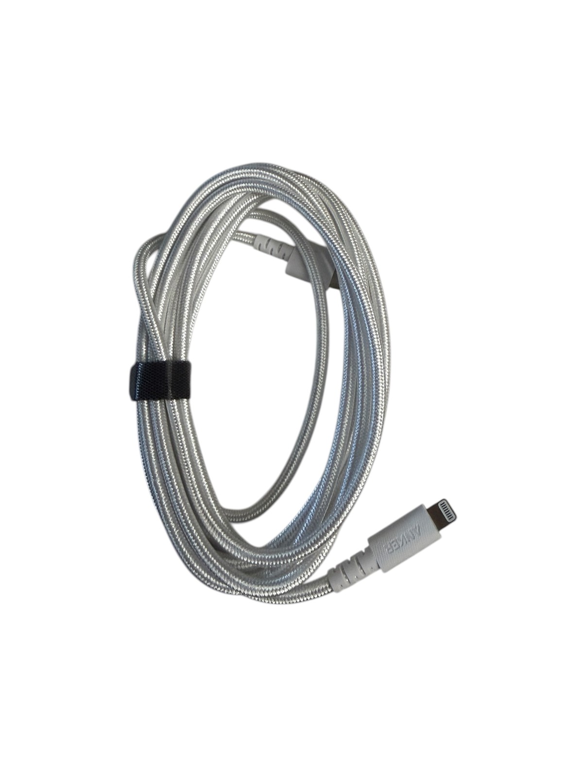 Anker 10′ Braided Lightning to USB-A Charging Cable – White
