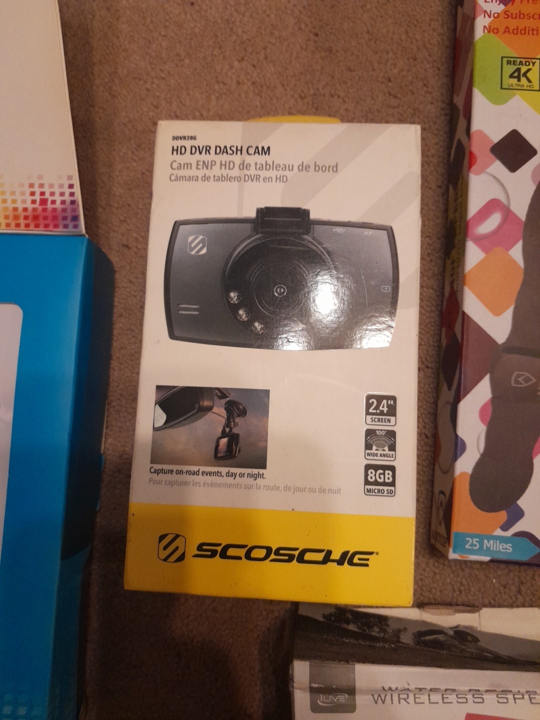 Mystery Box…NOT. Bluetooth Headphones, Earbuds, Etc.Everthing In Picture .New