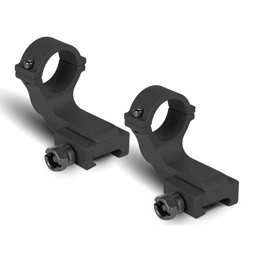 Monstrum Offset Cantilever Picatinny Scope Rings 1 inch / 25mm Diameter