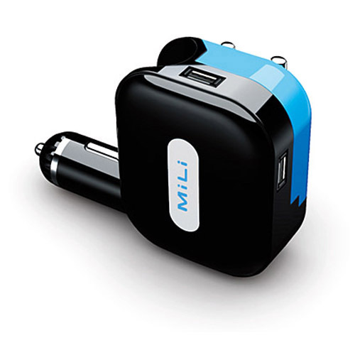 MiLi Universal Car & Wall USB Charger Adapter for iPod Touch 2nd 3rd 4th Gen