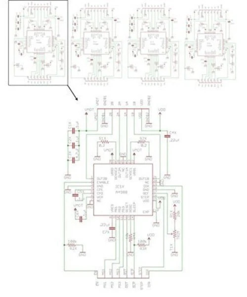 ShillehTek Original A4988 Motor Driver (with Heatsink,1.5A) for 3D Printers