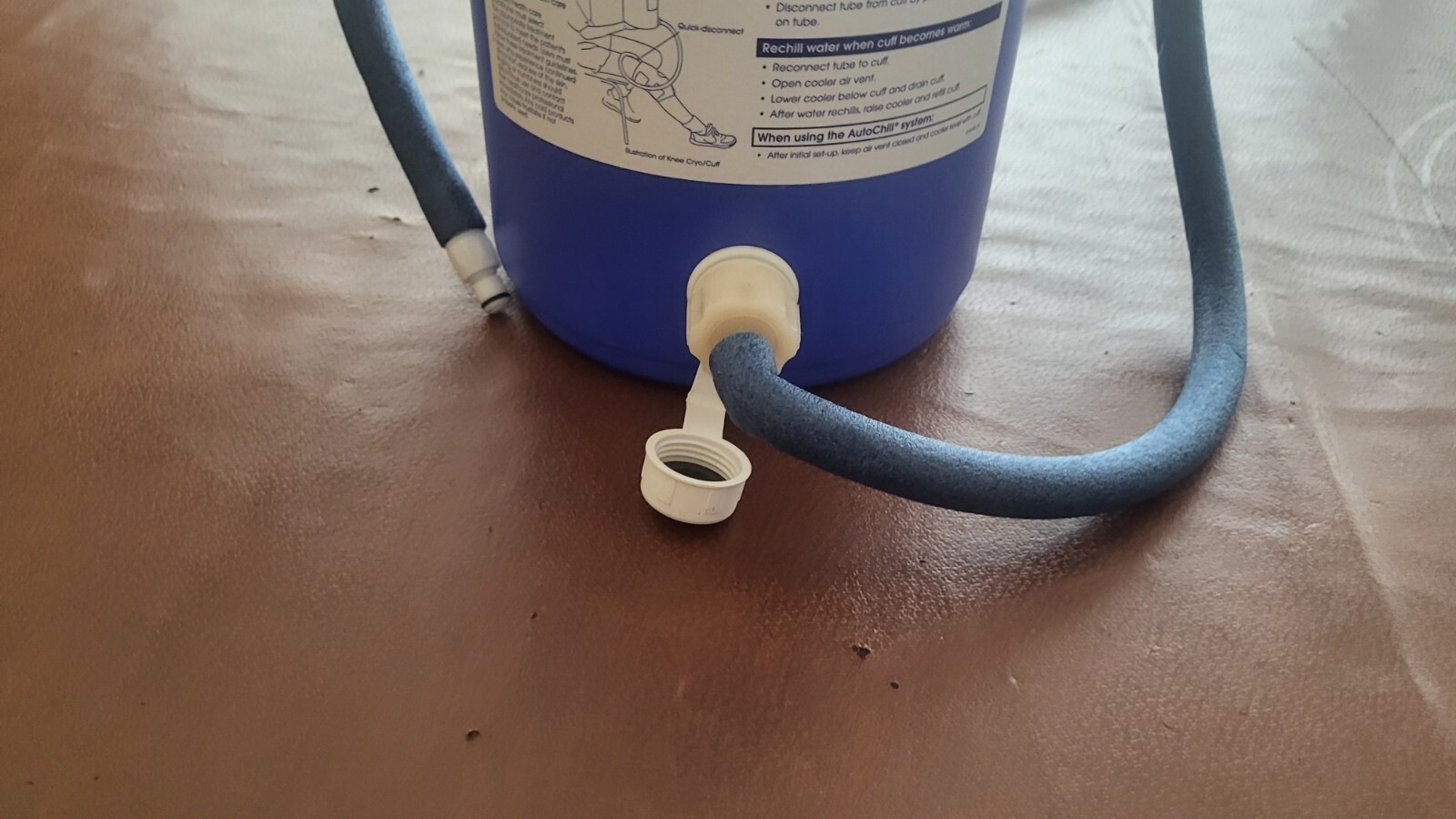 Aircast Cryo/Cuff Cooler & Hose SUPER CLEAN!! NO ELECTRICITY NEEDED!