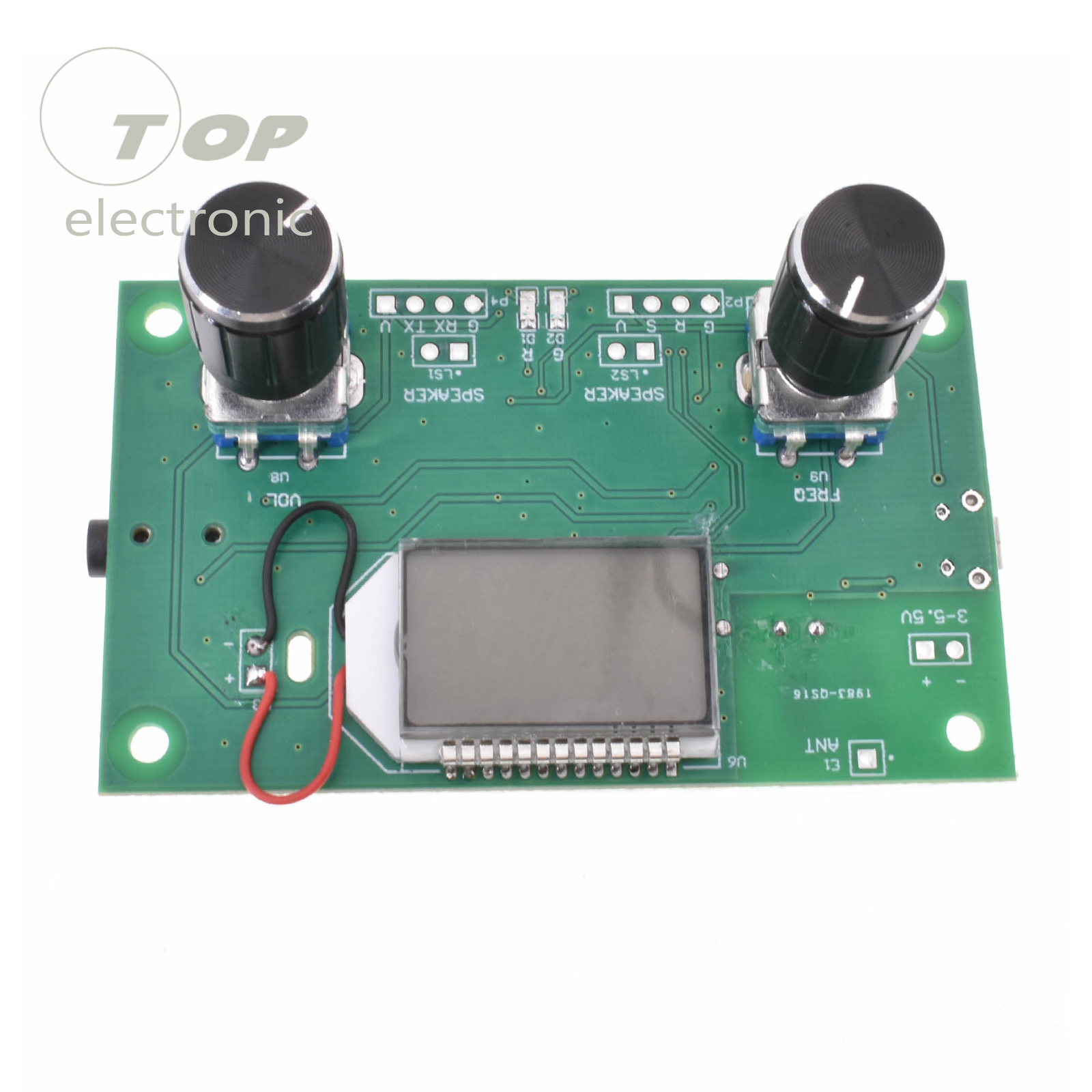 DSP & PLL Digital Stereo FM Radio Receiver Module 87-108MHz with Serial Control
