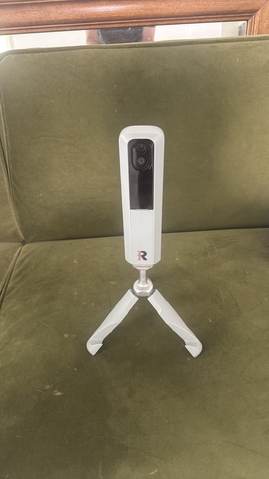 Rapsodo IP/Network Wi-Fi Bullet Camera w/ Tripod Stand, Indoor, White/Black
