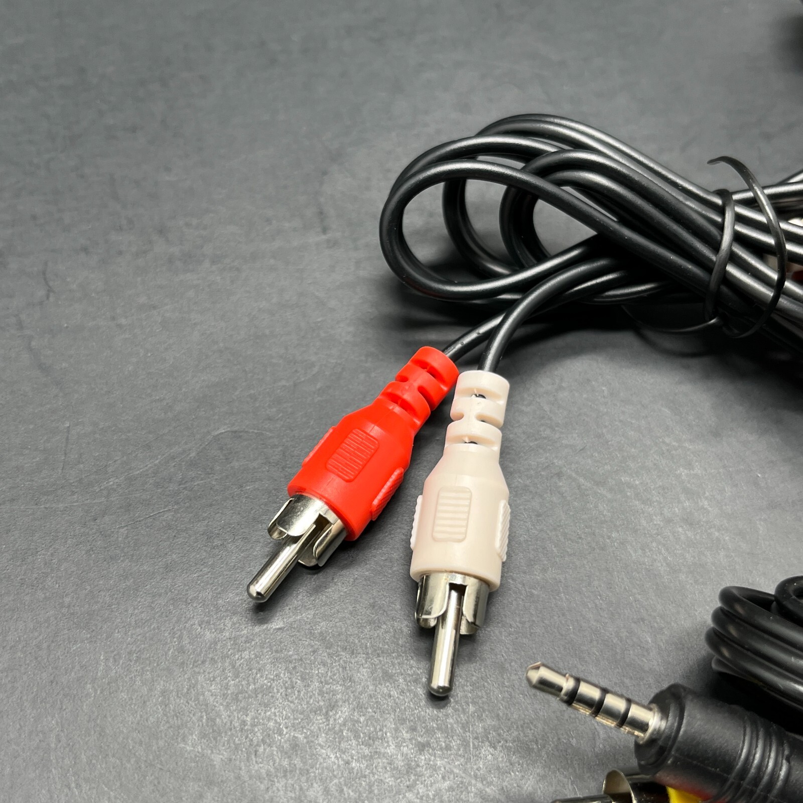 Untested Audio RCA AV Cables As-Is ( Lot of 3)