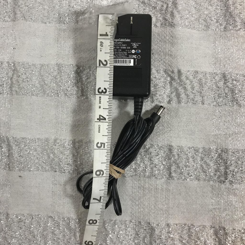 Challenger Cable Sales Switching Power Supply PS-2.5-12-25WT2 12V 2.5A NEW
