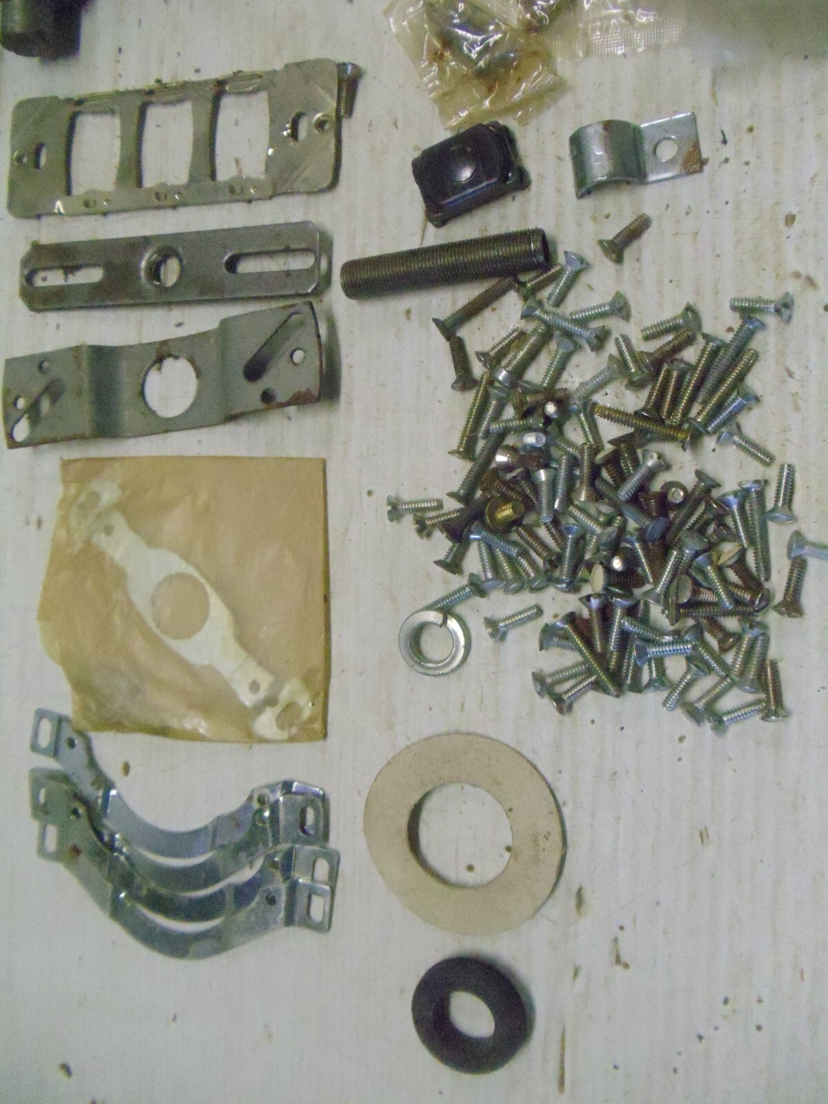 LOT MISC. ELECTRIC ELECTRICAL WIRING PARTS OUTLETS THERMOSTAT new & used