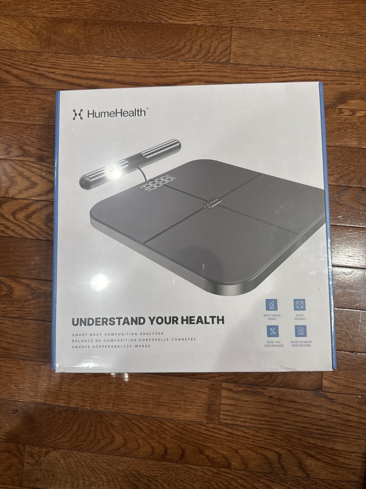 New Unopened HumeHealth Smart Body Composition Analyzer (Black)