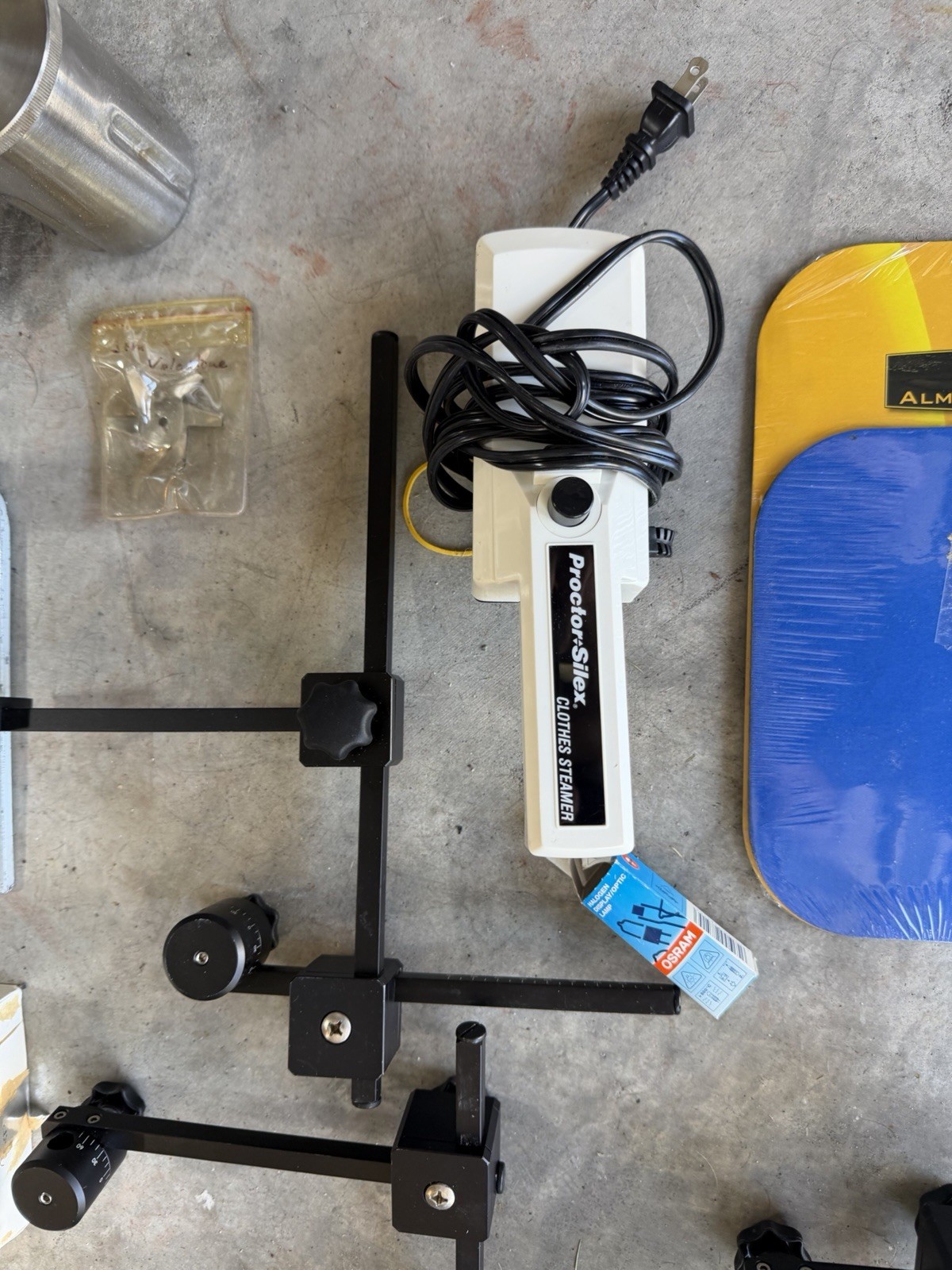 Mixed Lot Lab Equipment Agilent Cables Optics Fixtures MICROSCOPE untested