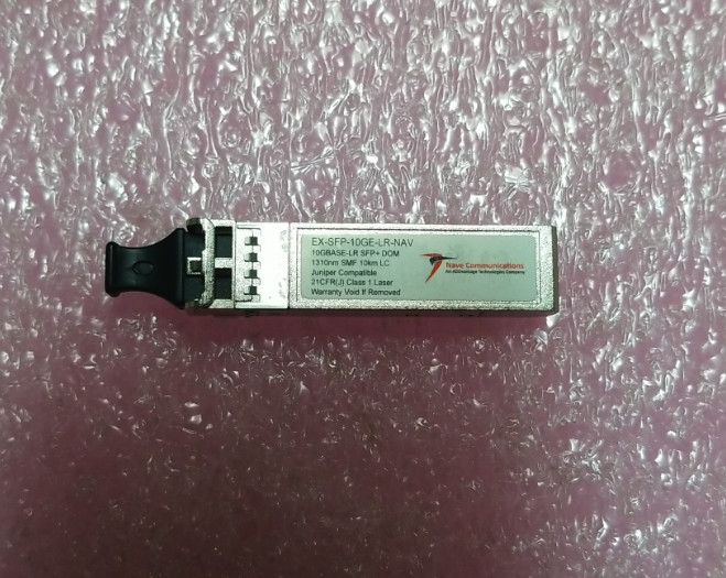 EX-SFP-10GE-LR-NAV 10GBASE‑LR SFP+ DOM · NEW