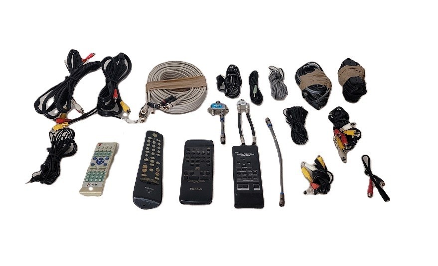 lot of electronics- KENWOOD stereo, dic changer, dvd player, amp etc