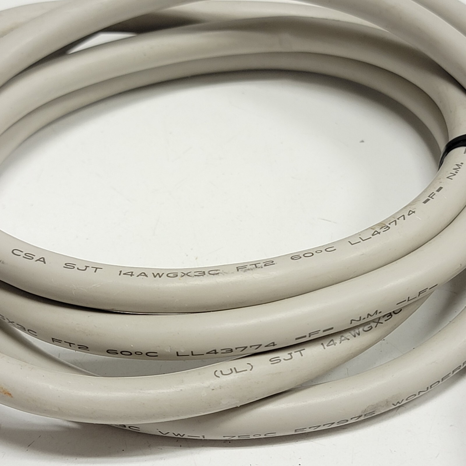 OEM Sharp Printer Power Cord 3 Prong 14AWG