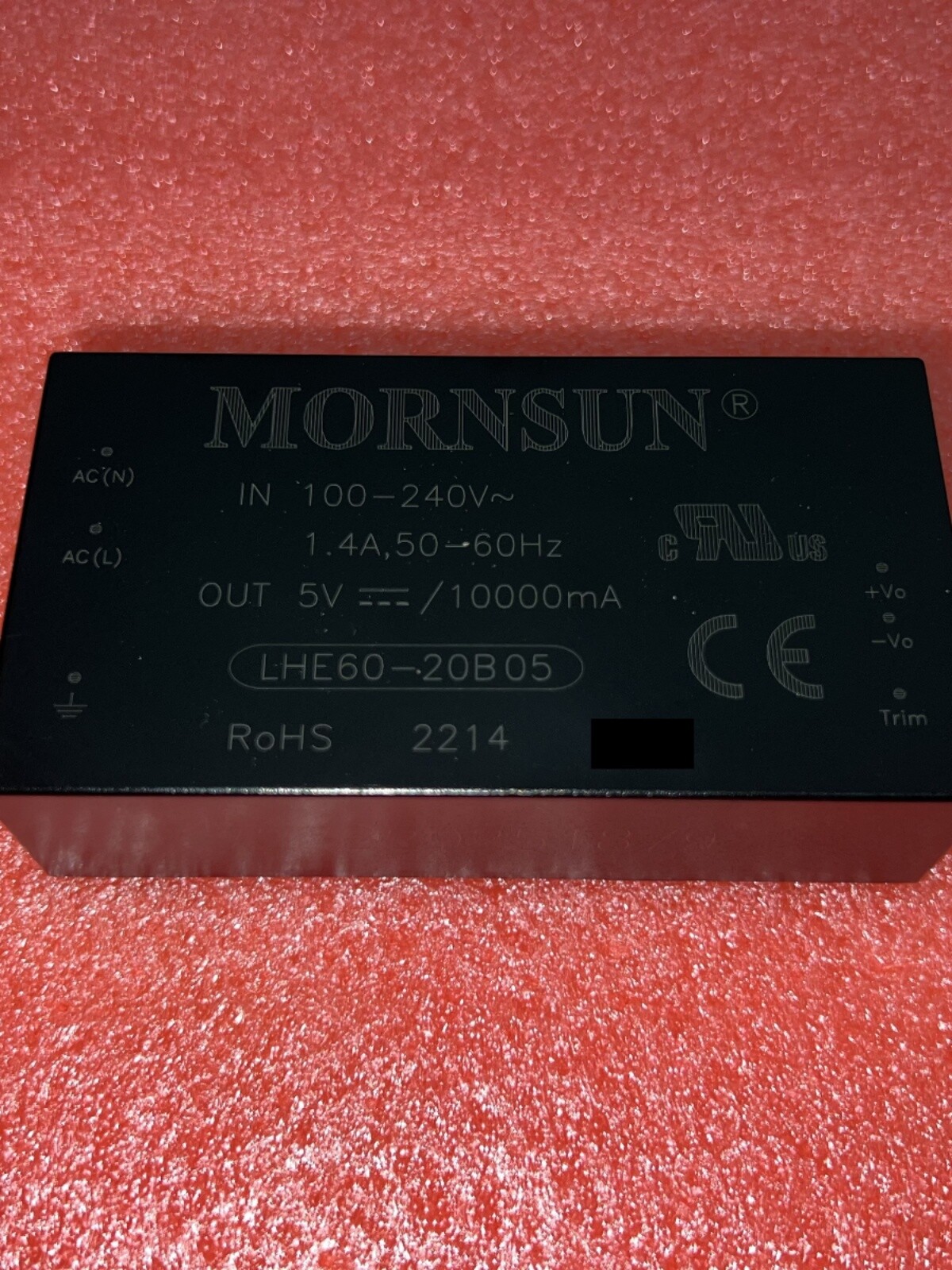 LHE60-20B24/20B05/20B12/20B15/20B48 AC/DC power module