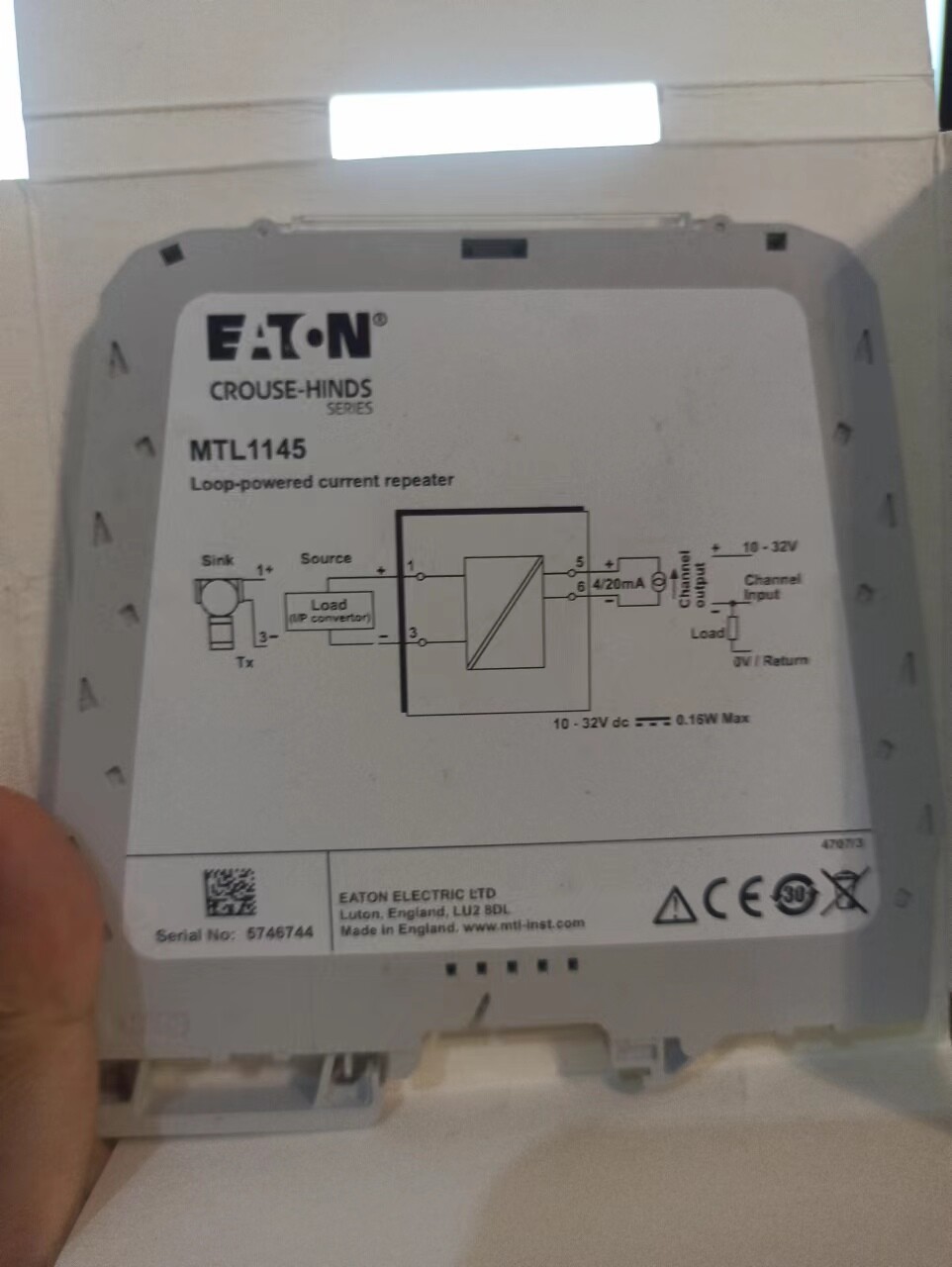 1 PCS EATON CORPORATION MTL1145 / MTL1145 ALL NEW IN BOX