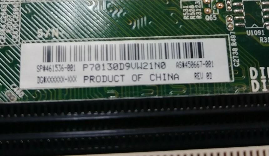 HP Compaq DC5800 Desktop Motherboard LGA775 461536-001 450667-001 REV 0D