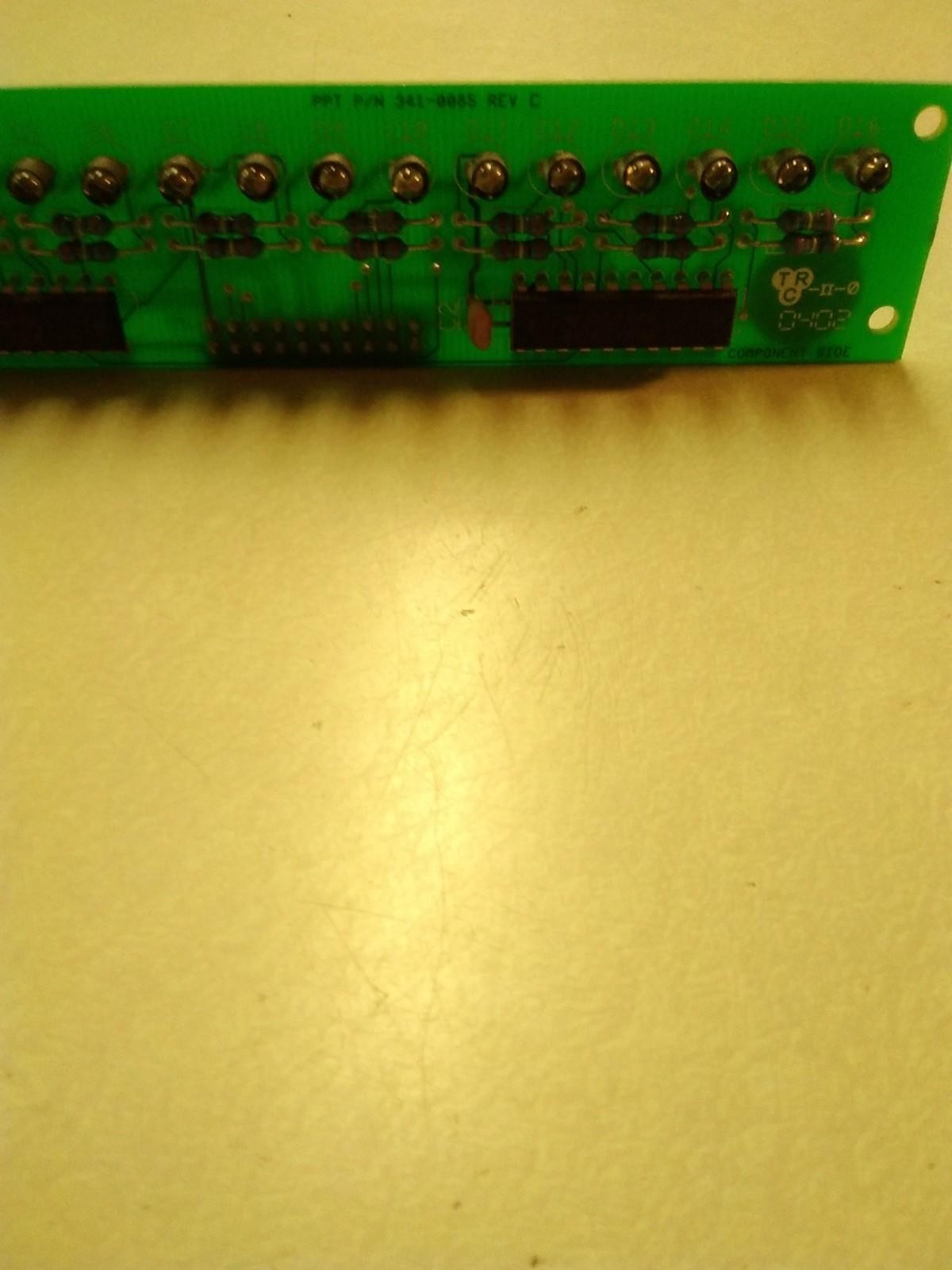 PPT VISION CIRCUIT BOARD CARD 341-0085 REV C