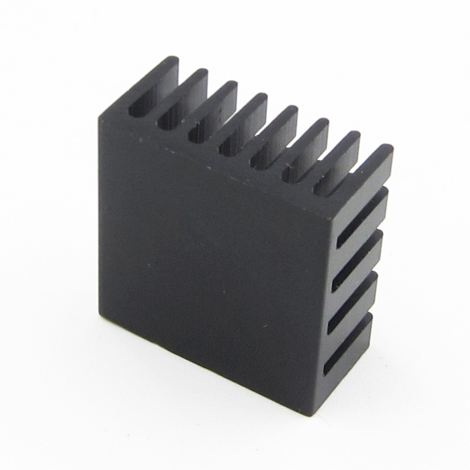 10pcs Radiating Fan Black Slot Routing CPU Heat Sink Cooling Fin 20x20x10mm
