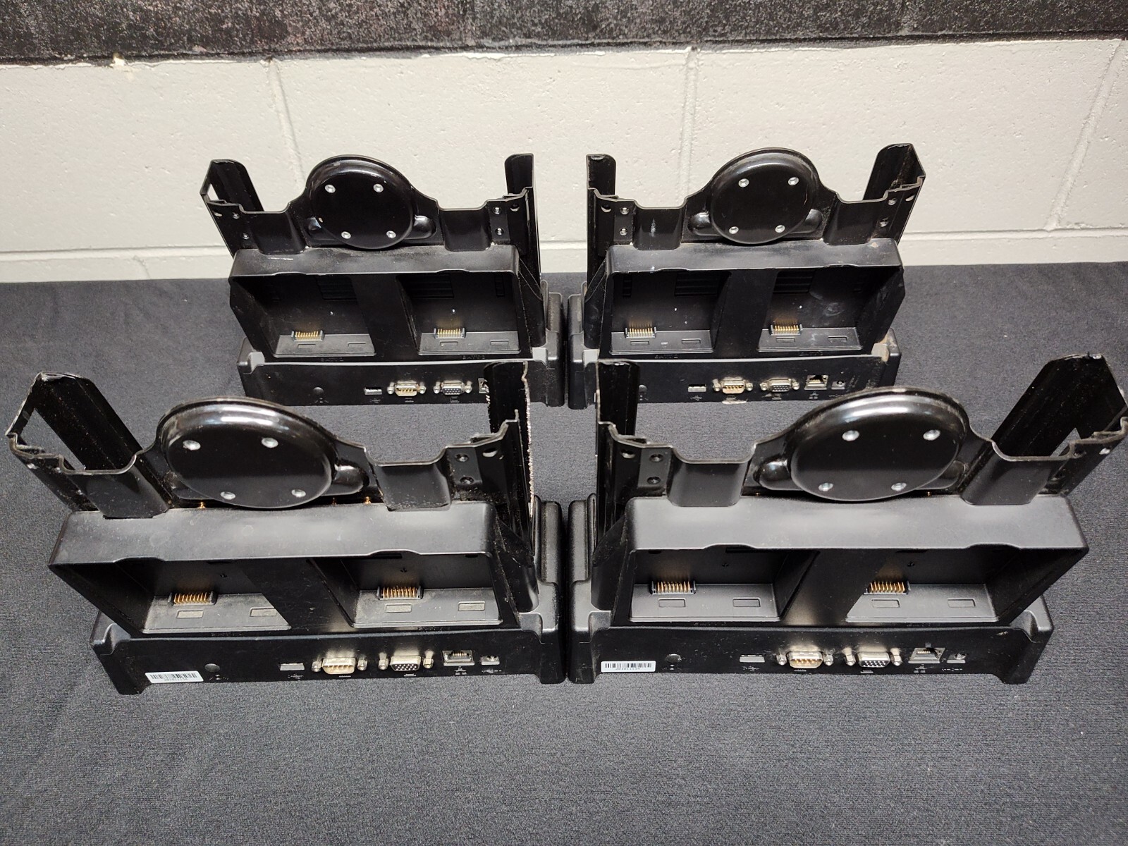 Mixed Lot of 5 DLI 8800 Tablets and 4 Charging Cradles