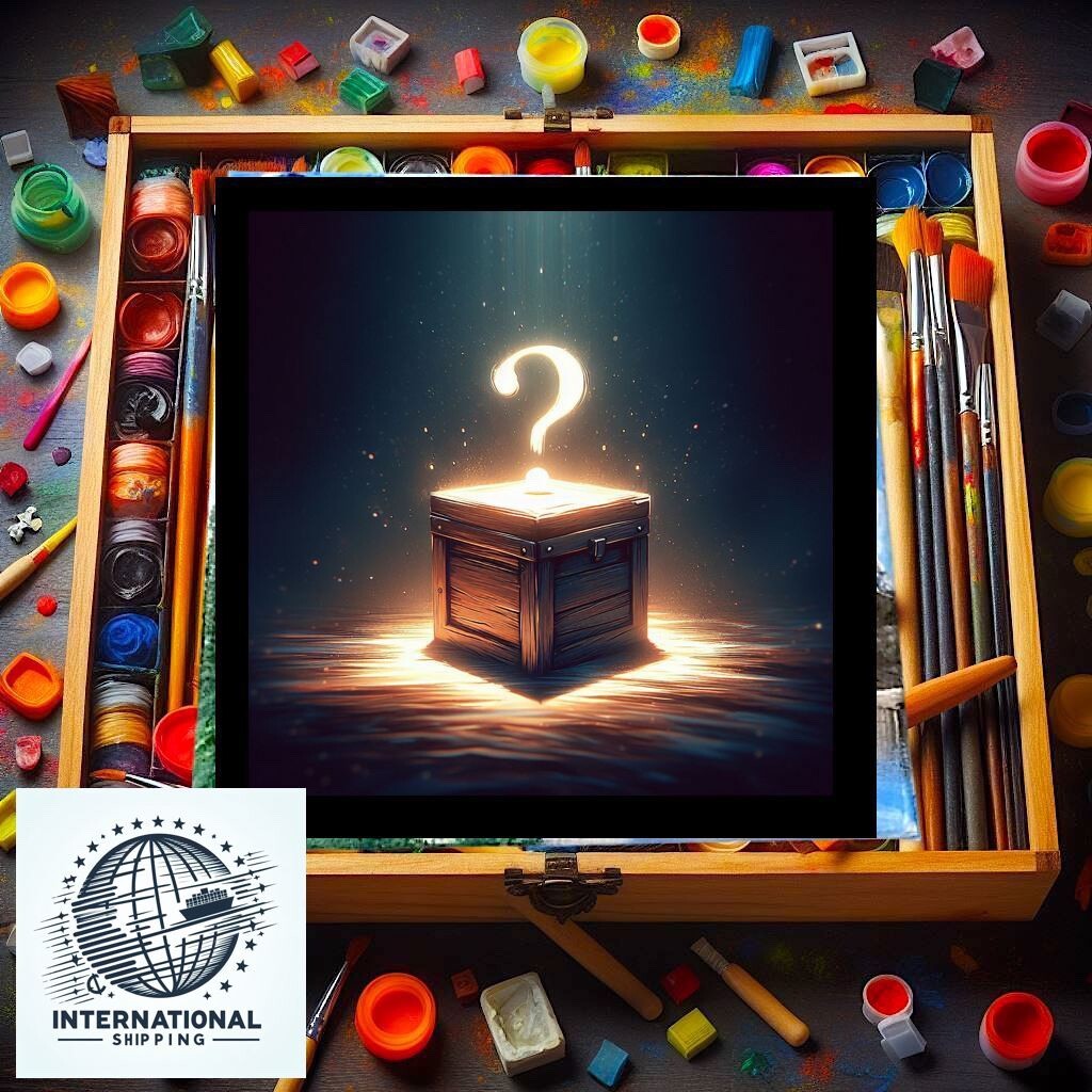 NEW MYSTERY Oil Painting￼ PRODUCT box LUCKEY BOX Signed DISCOUNT 2024￼ 10 x 10 n