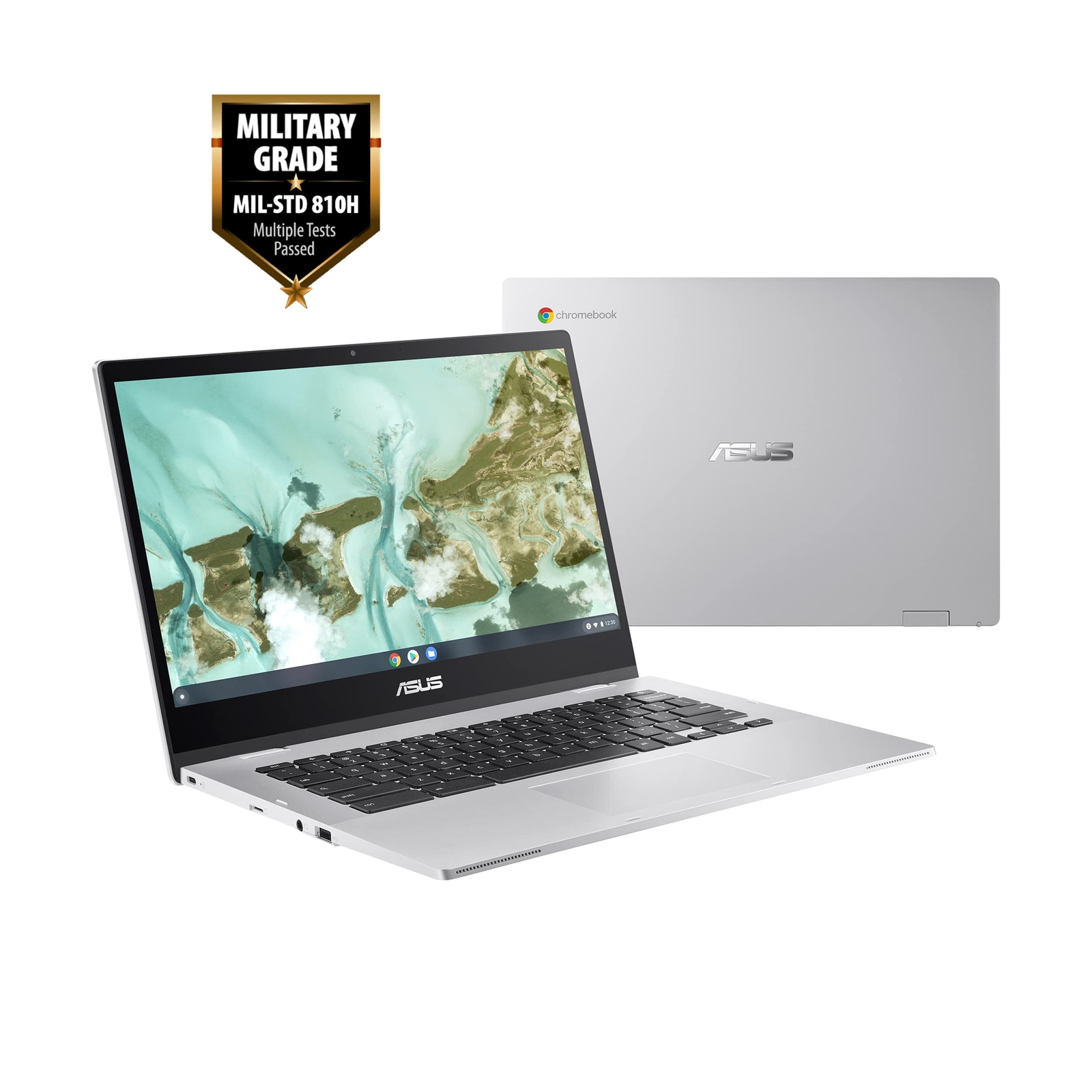 ASUS CX1400CNA-AS44FV Chromebook CX1, 14″ Full HD NanoEdge Display, Intel