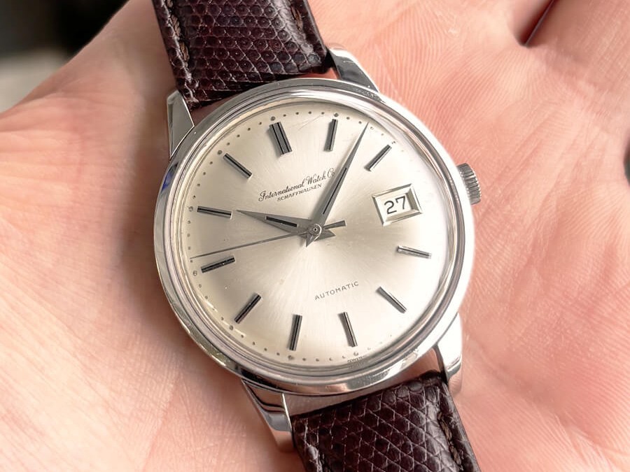 IWC Old Inter Large Case SS Original Dial Silver Automatic(Cal. 8541) Overhauled