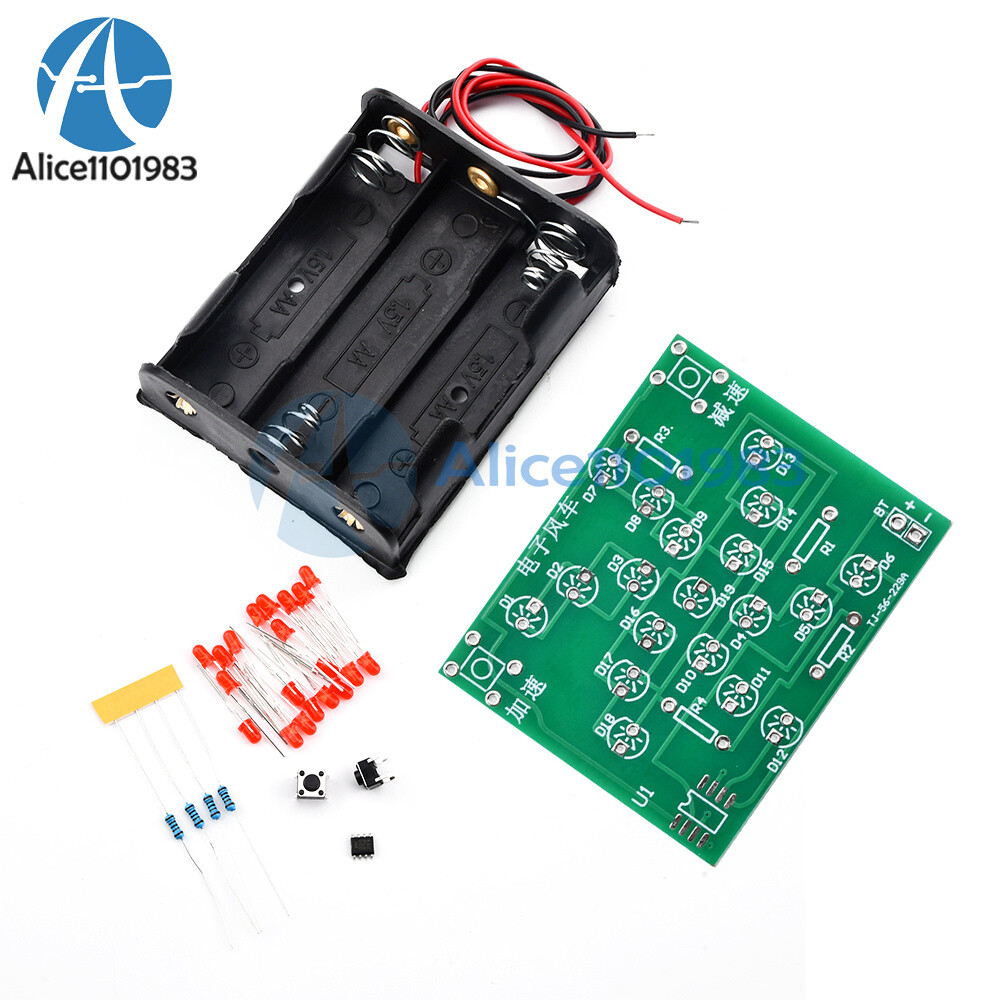Adjustable Speed DC 5V Electronic Windmill PCB Board and Parts DIY Kit