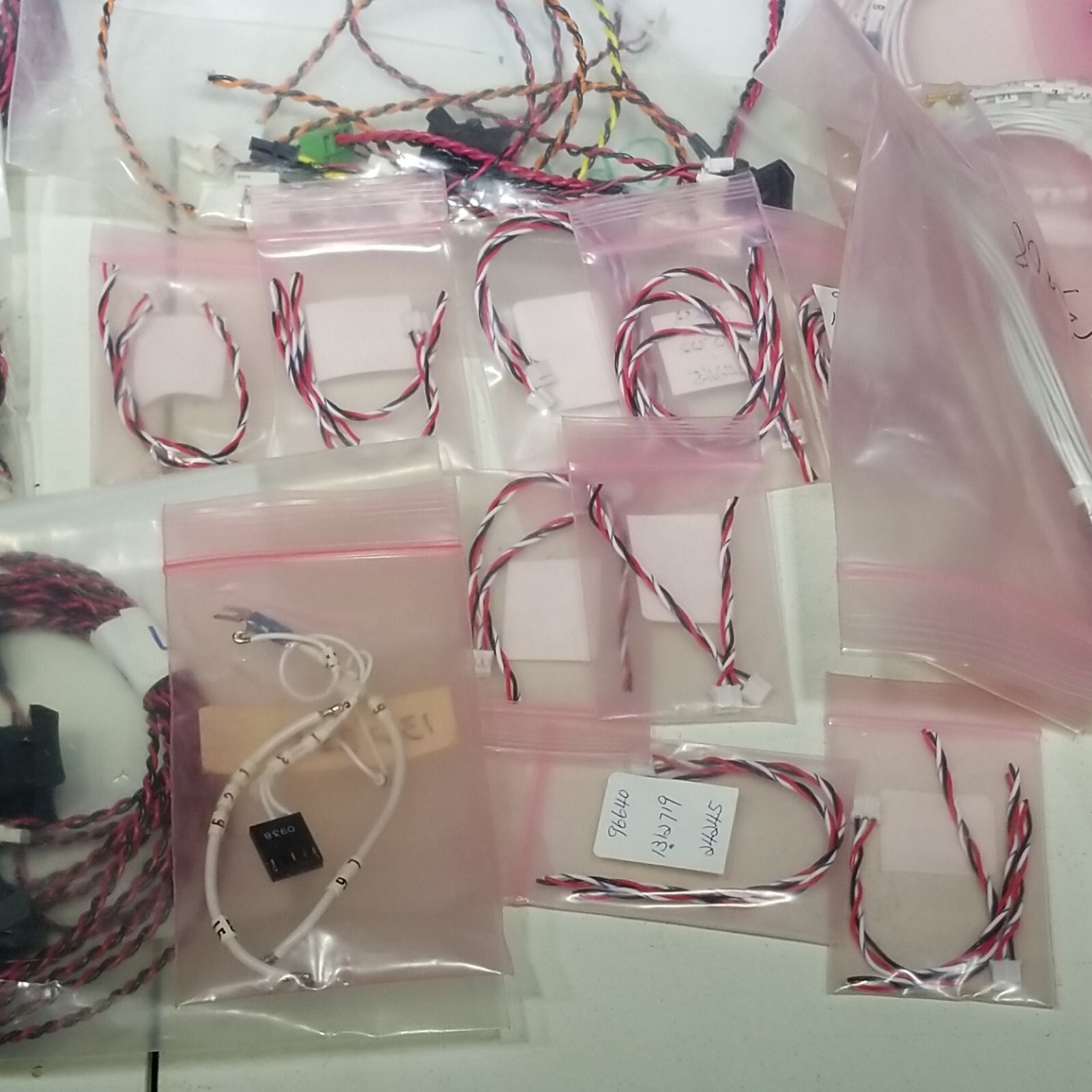 Mixed Lot of Electronics Wire Parts