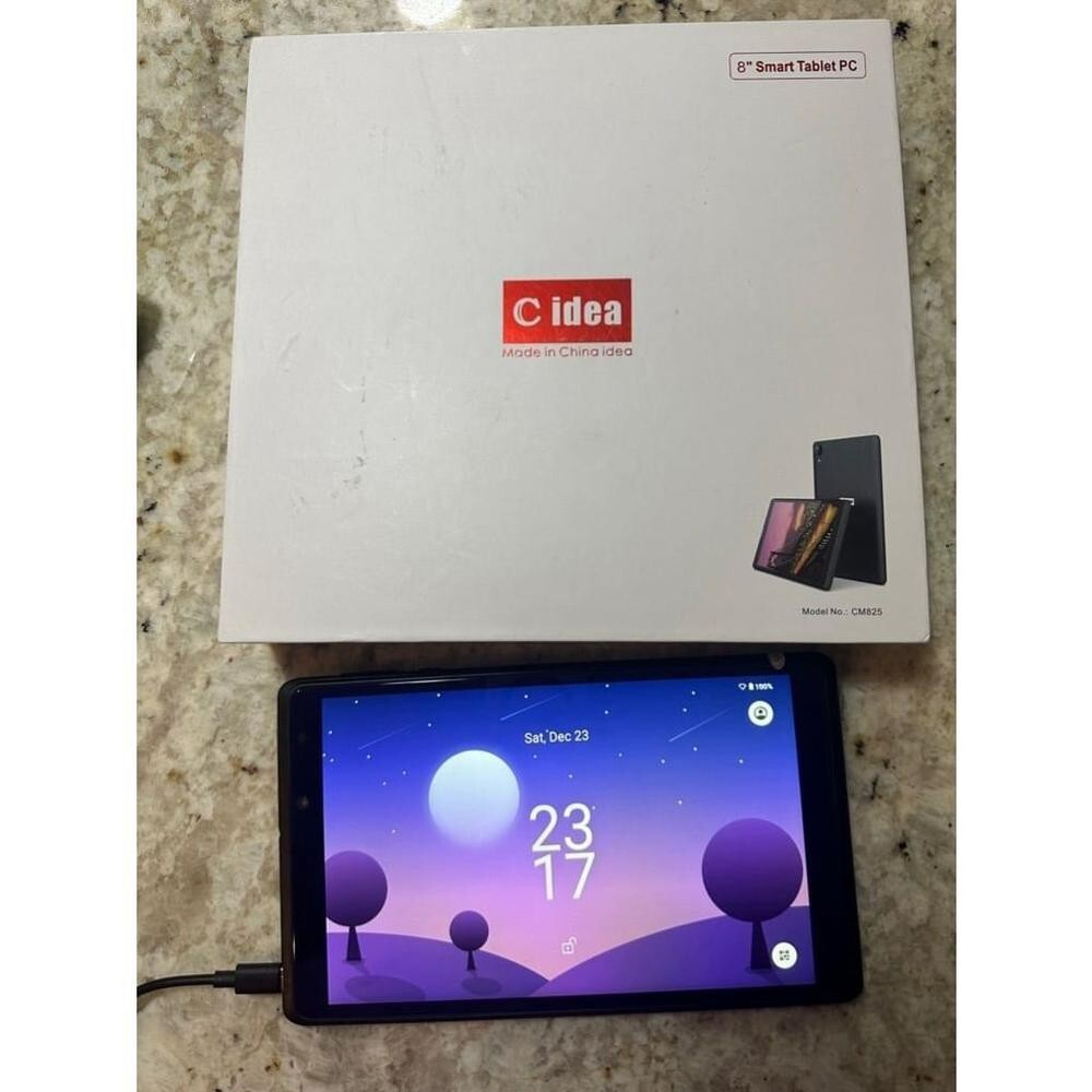Unisex Cidea 8 inch Tablet PC Black New with Tags / Box