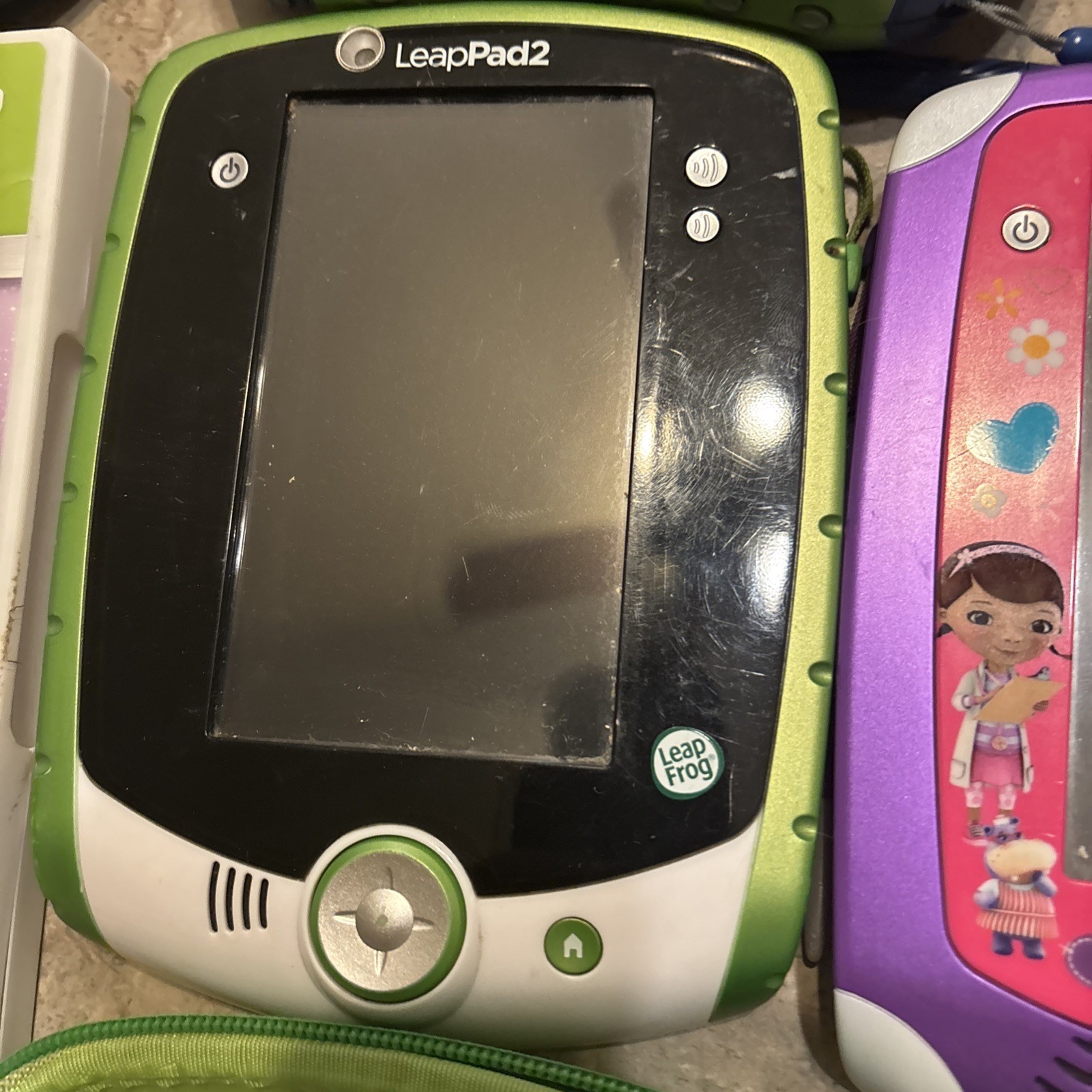 Leappad Leap Frog 4 Systems Accessories & Games / 19 Cartridges Lot *Read
