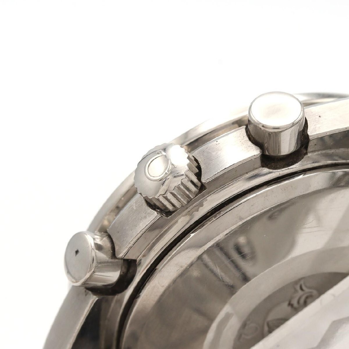 OMEGA Speedmaster Day-Date Triple Calendar Watch SS Auto Silver Dial 3523.30 Men