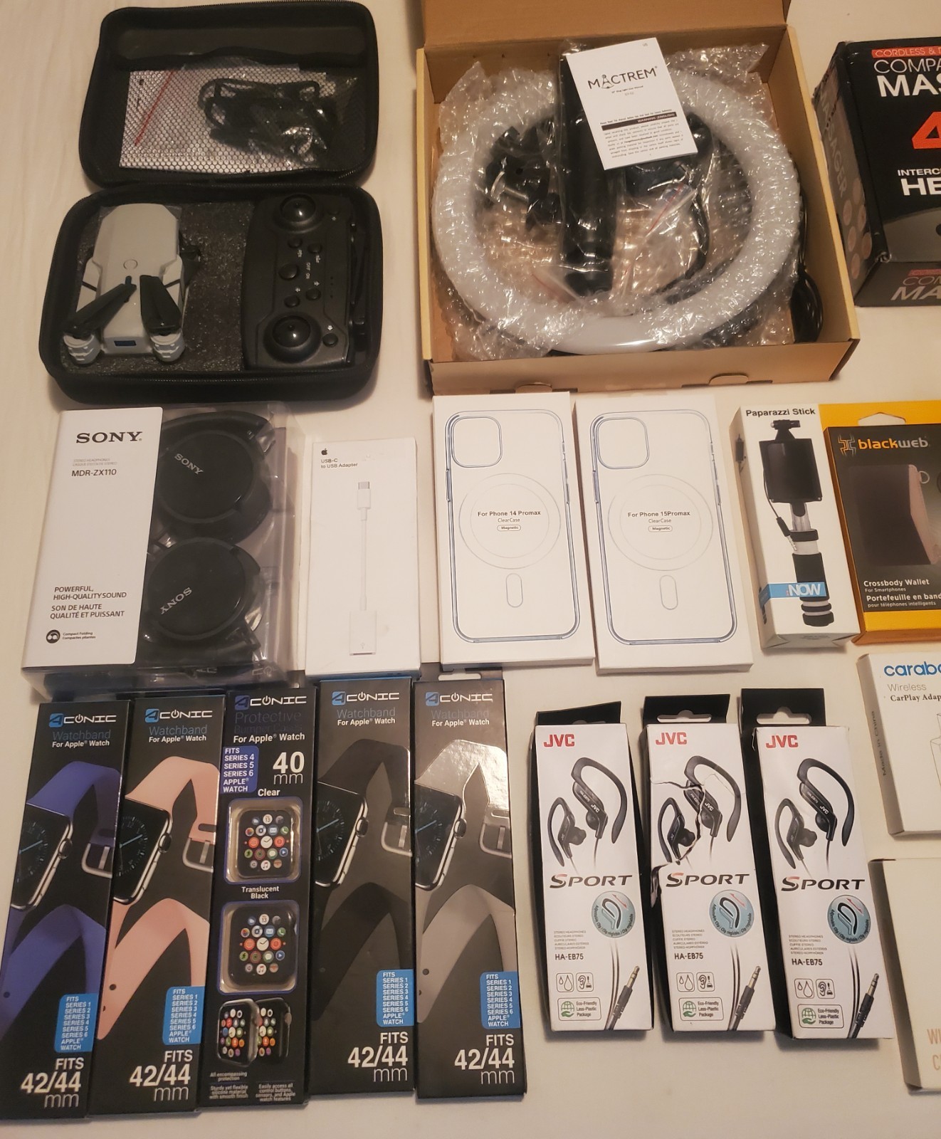Mixed Lot of Consumer Electronics and Accessories – 30 pcs (See Description)