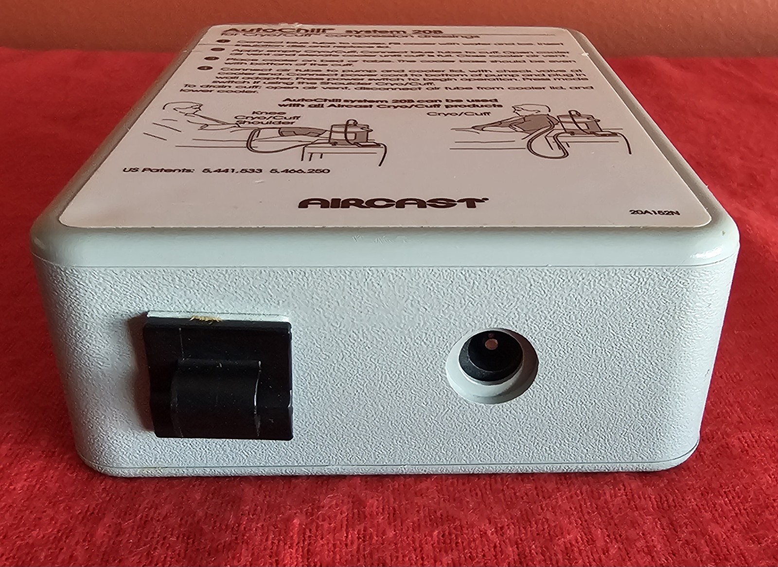 Aircast AutoChill System 20B Cryo/Cuff Compression Therapy Pump w/ Power Adapter