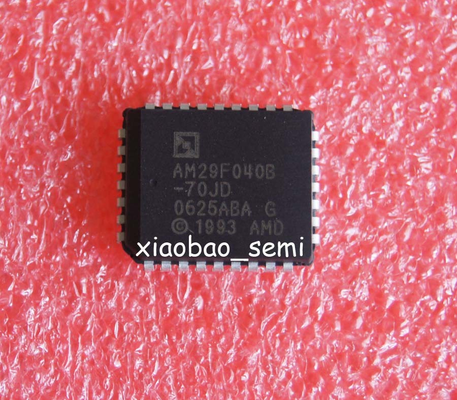 20PCS New AM29F040B-90JC AMD PLCC-32PIN