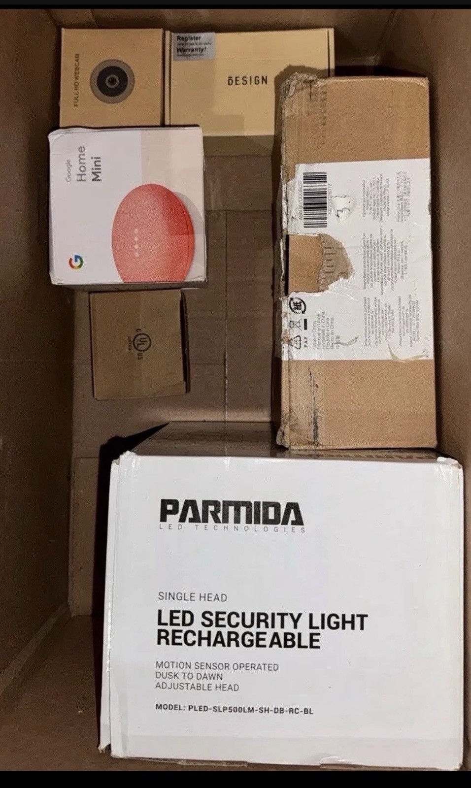 Mix lot of Electronics Amazon Phone case, Cable, and More 45 Pcs New/open Box.