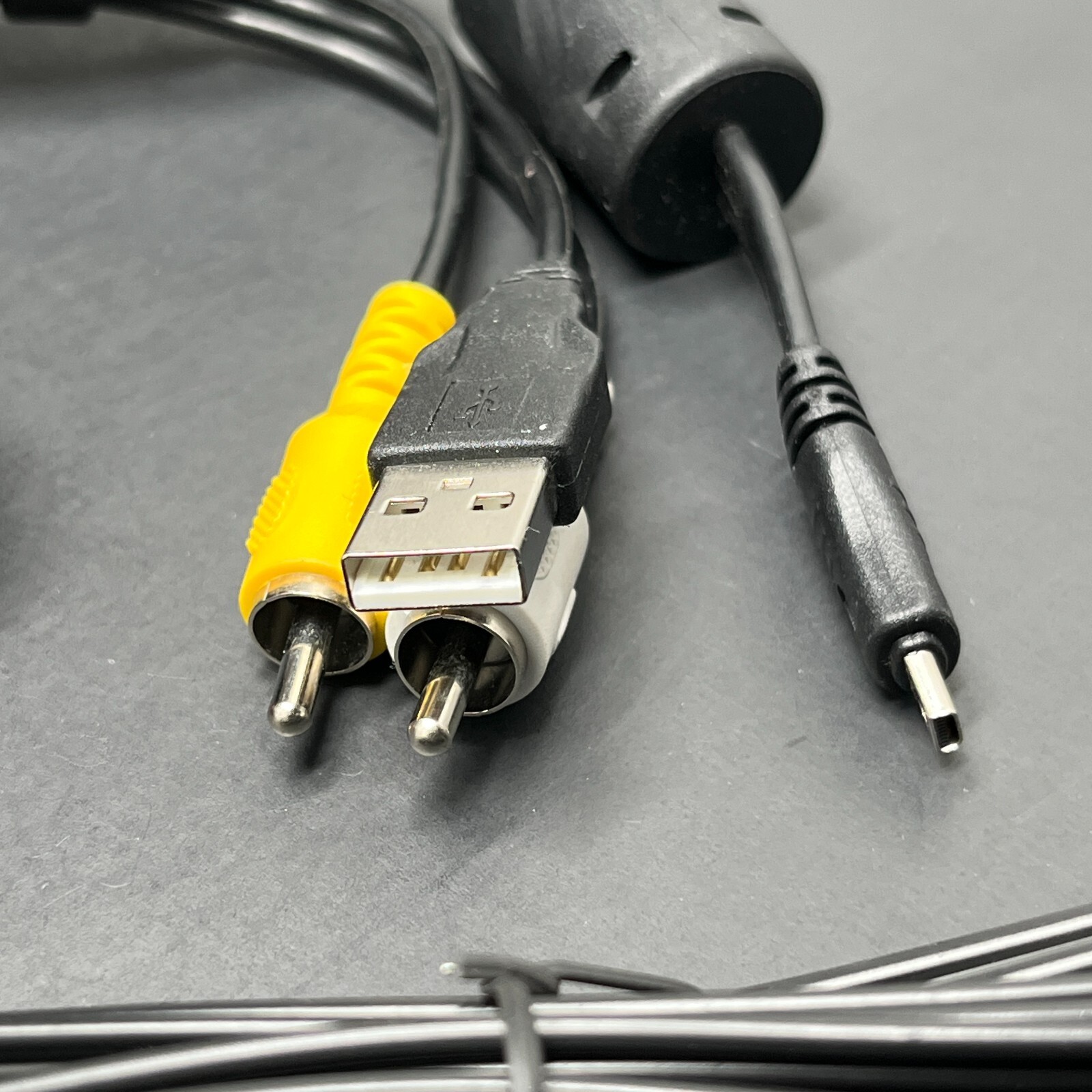 Untested Audio RCA AV Cables As-Is ( Lot of 3)