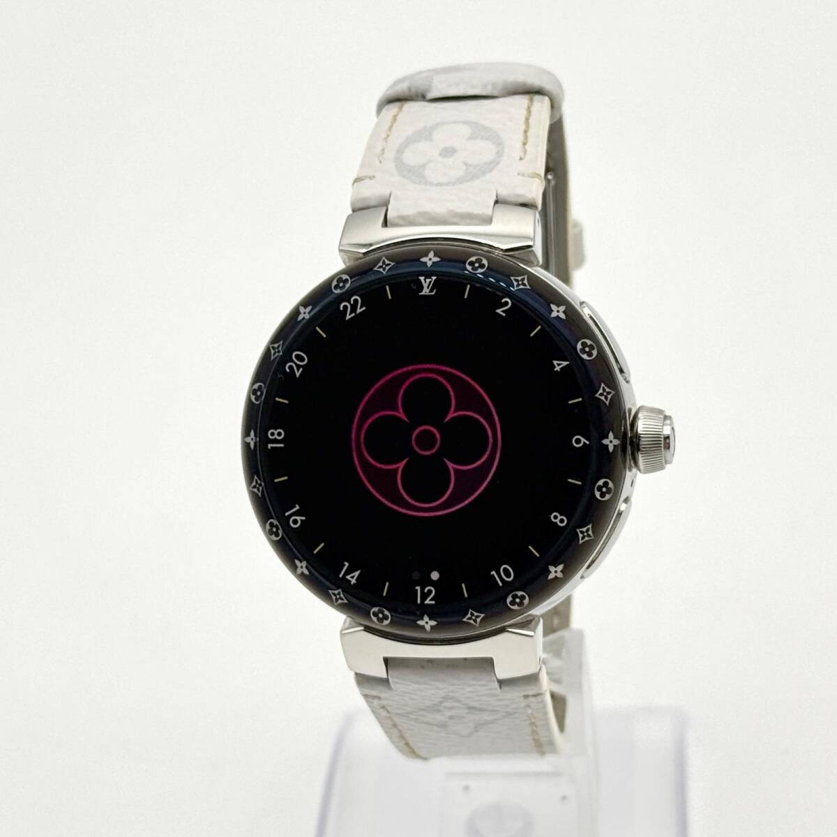 LOUIS VUITTON Watch Tambour Horizon Digital Dial Women’s QAD0 Working w/Boxed